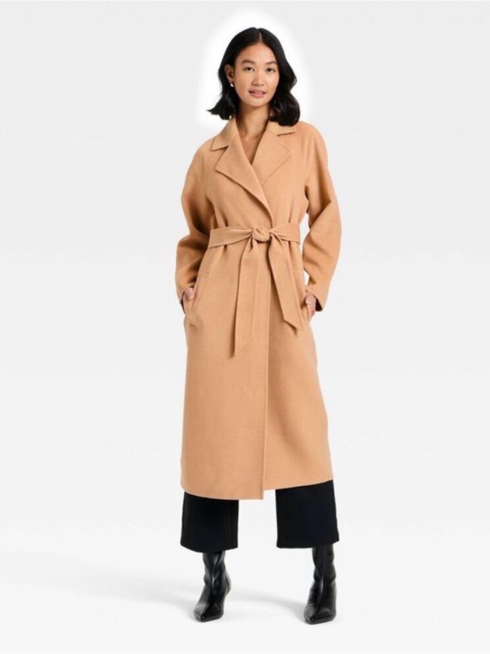 A New Day Wrap Coat-XL